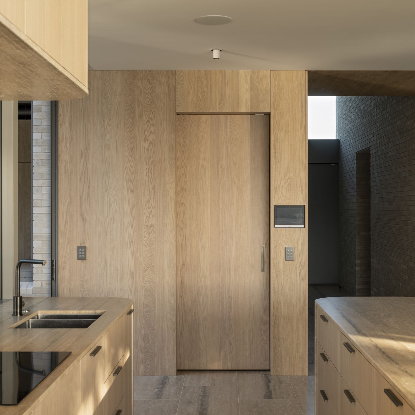 HB665 250mm Flush Pull for Sliding/Cavity Slider Doors gallery detail image