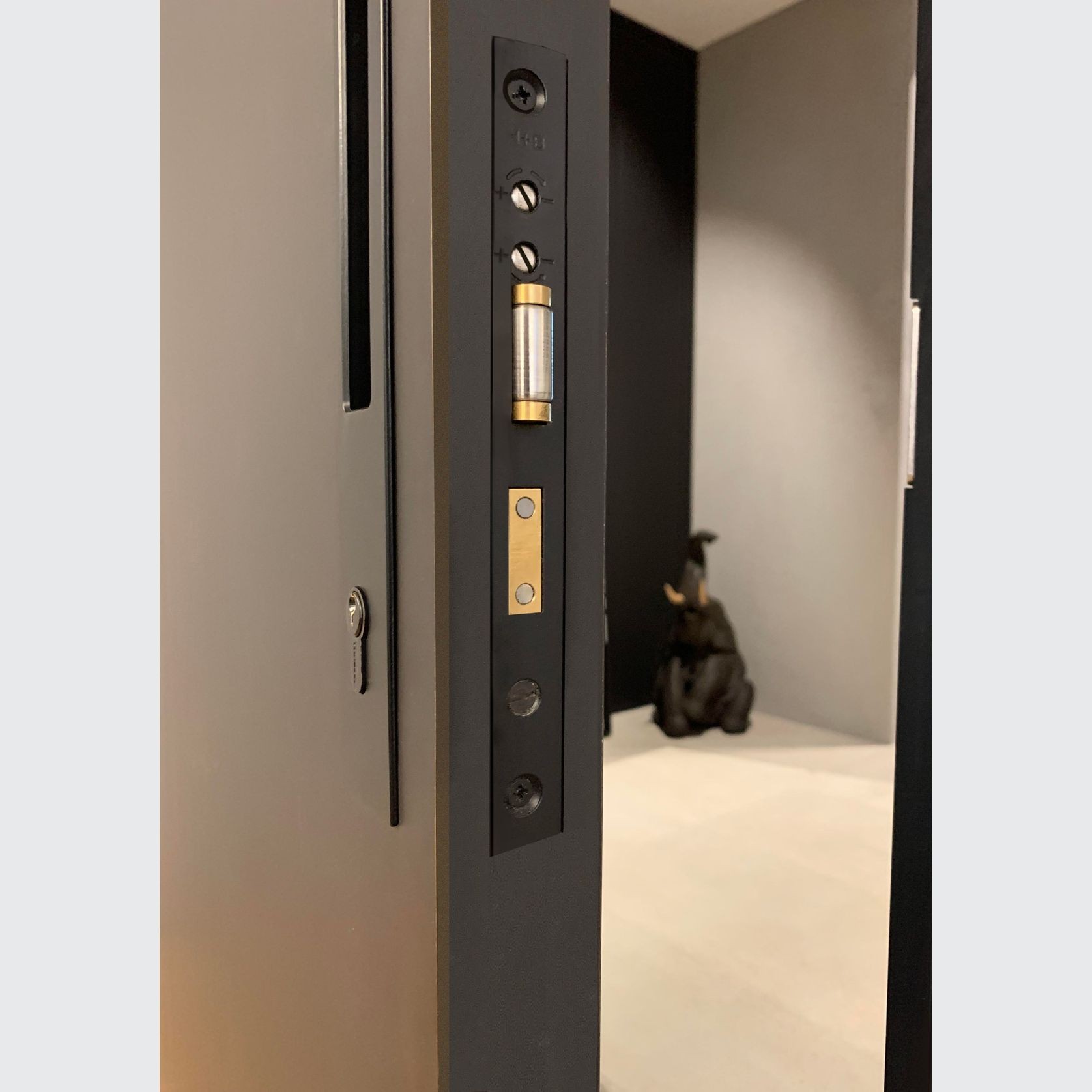 HB3370 and HB3375 with keyhole 350mm Flush Handle gallery detail image