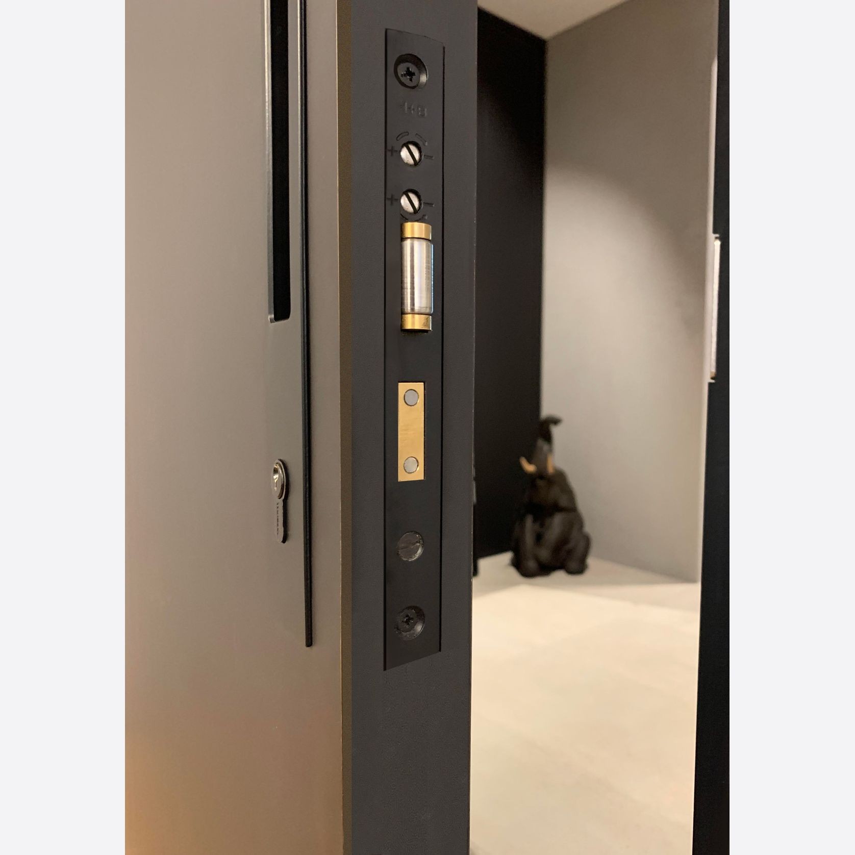 HB3370 and HB3375 with keyhole 350mm Flush Handle gallery detail image