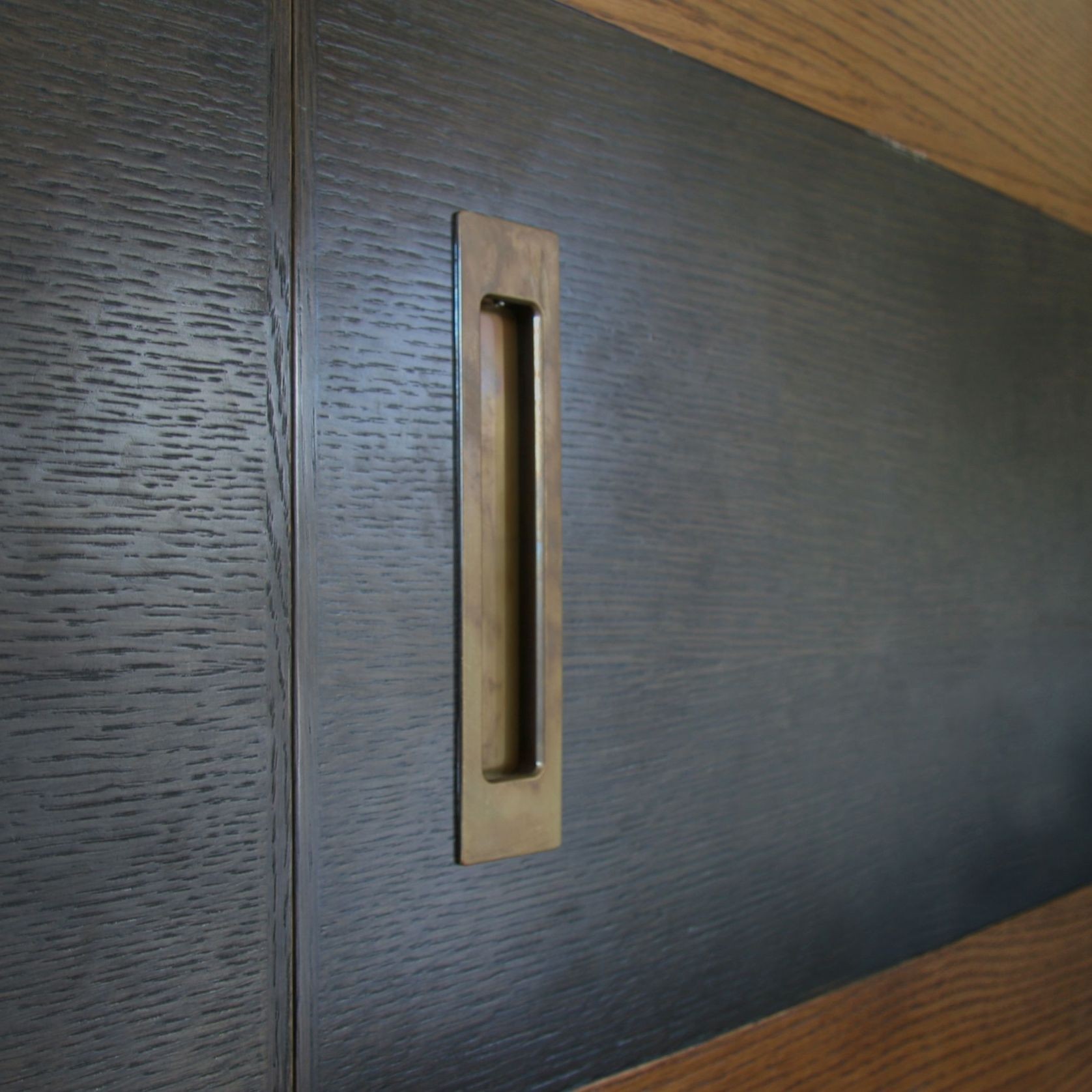 HB660 170mm Flush Pull for Sliding/Cavity Slider Doors gallery detail image