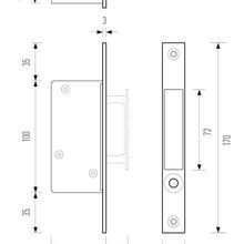 HB680 Cavity Slider Edge/End Pull gallery detail image