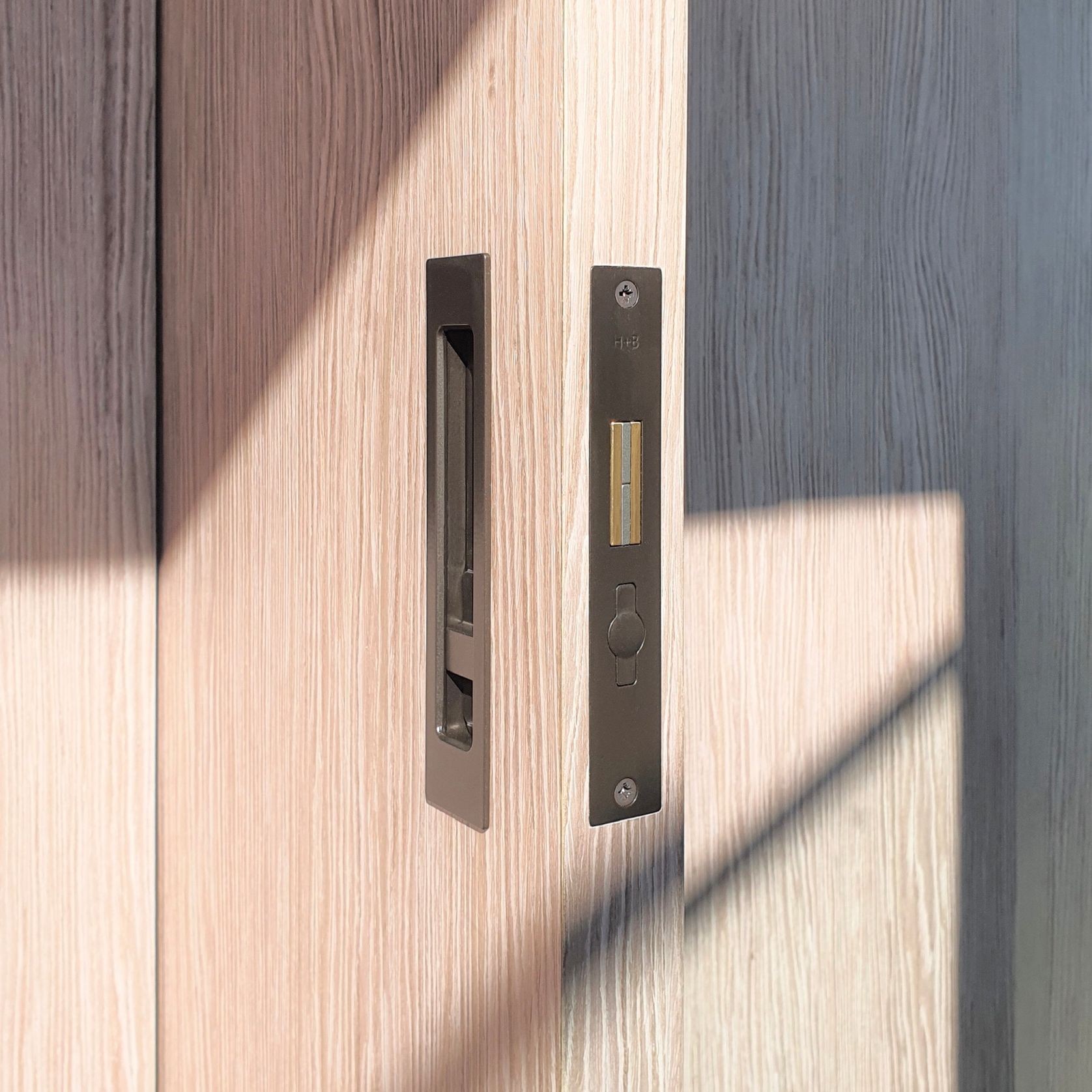 HB690 170mm Sliding Door Privacy Lock – 55mm Backset gallery detail image