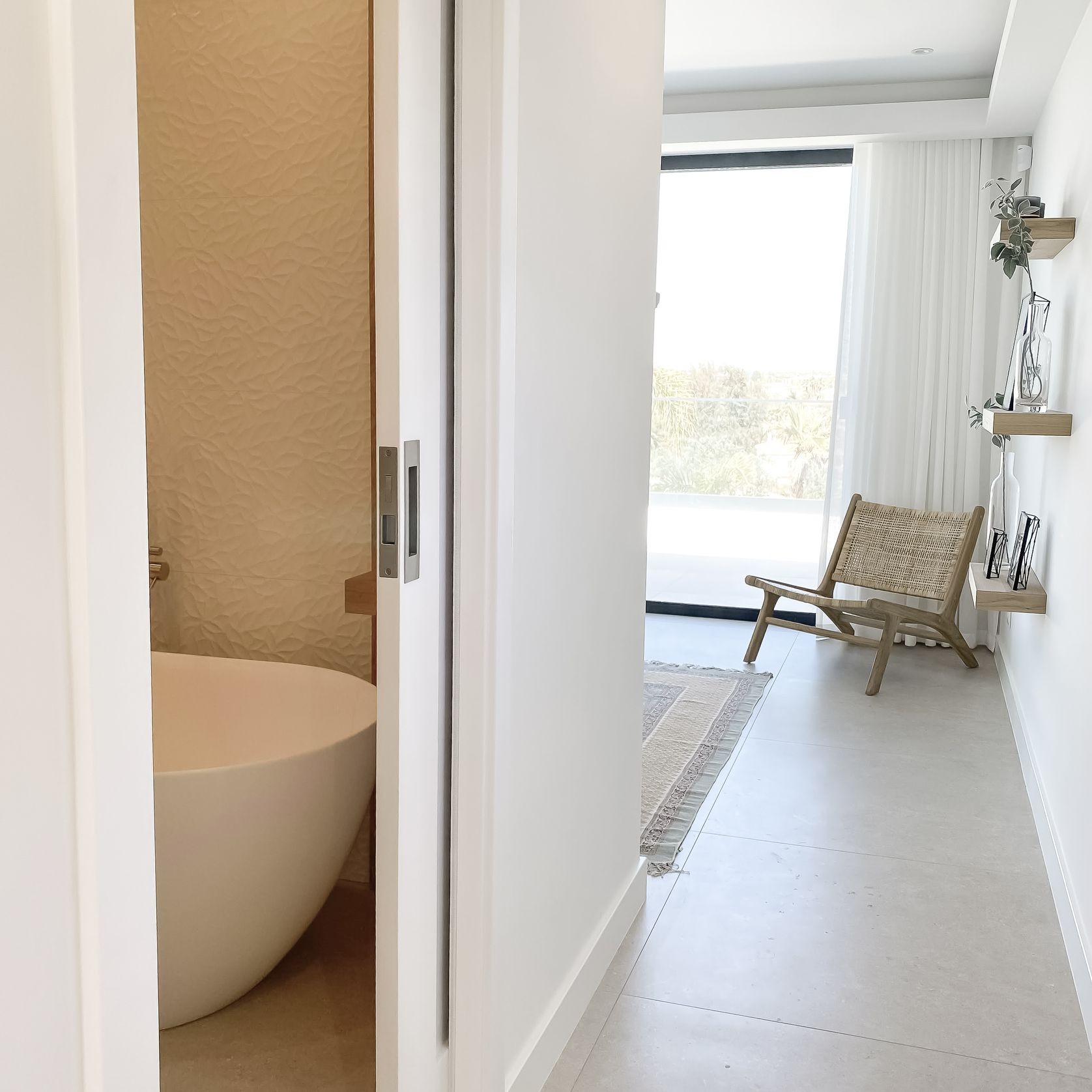 M-Series Flush Pull Privacy Set gallery detail image