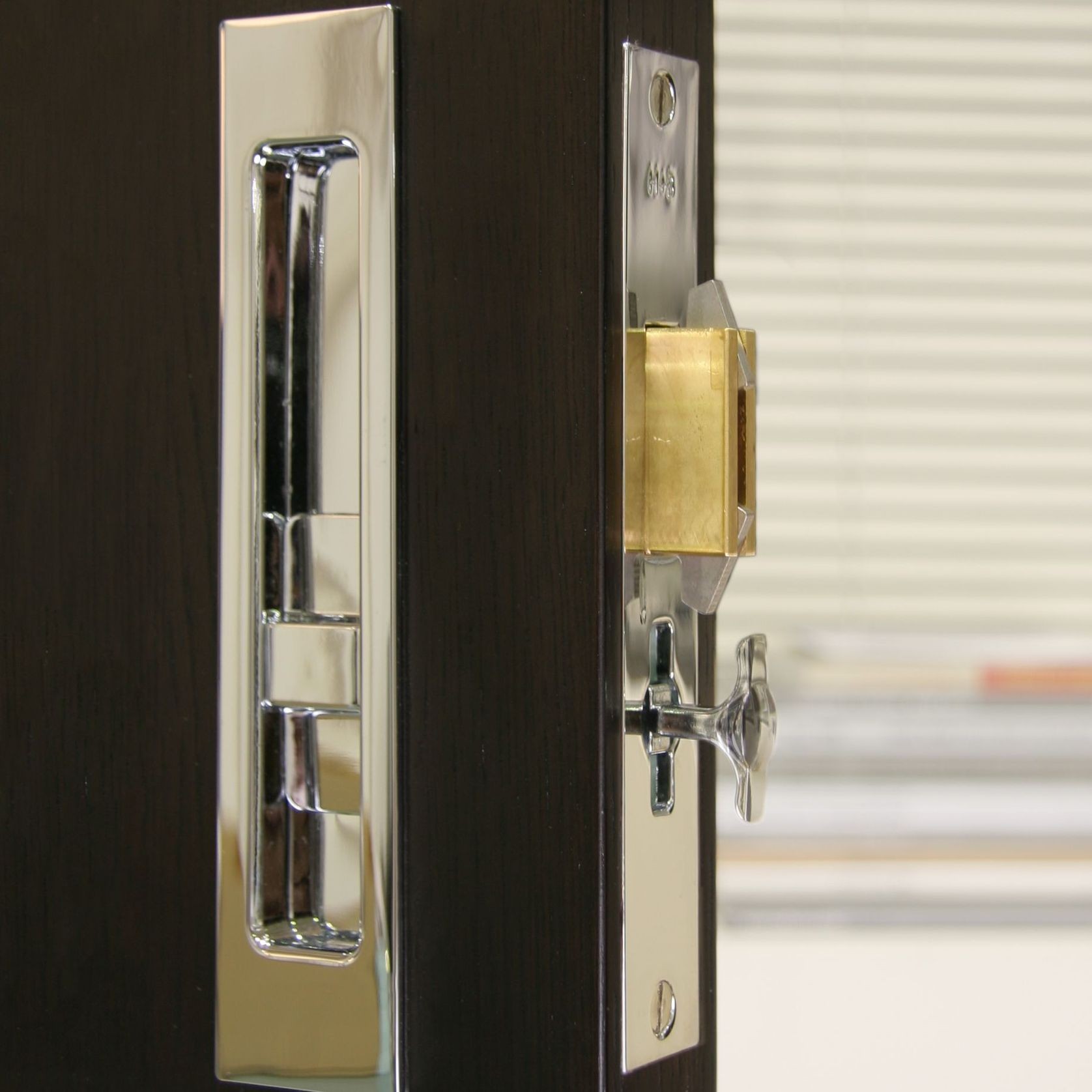 HB690 170mm Sliding Door Privacy Lock – 55mm Backset gallery detail image