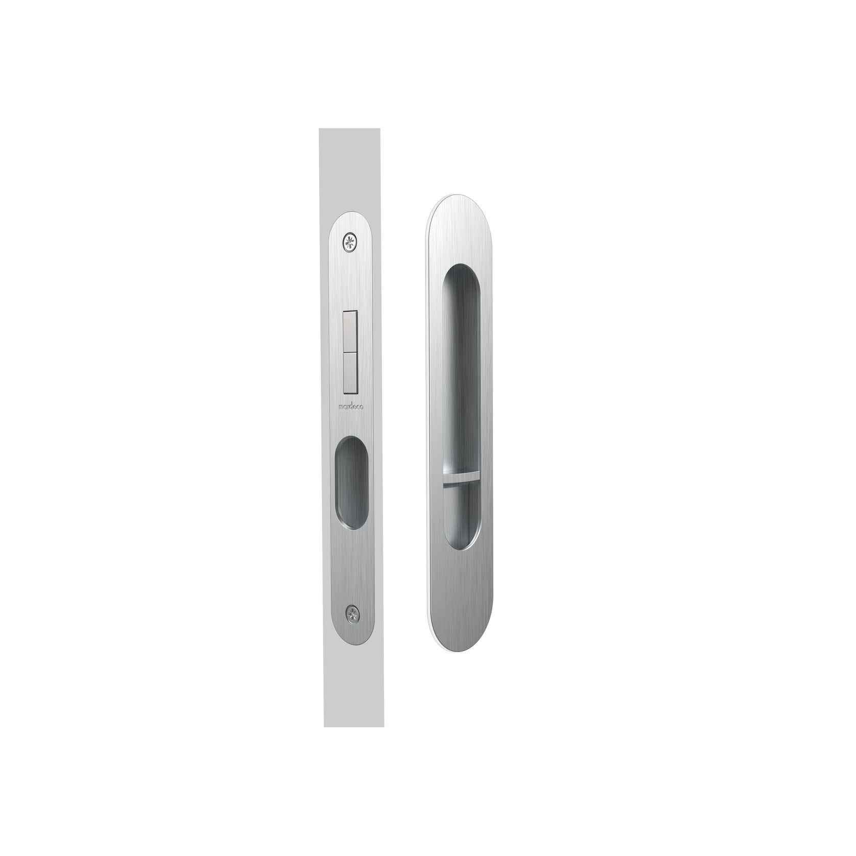 Oval M-Series 9004 Flush Pull Privacy Set gallery detail image