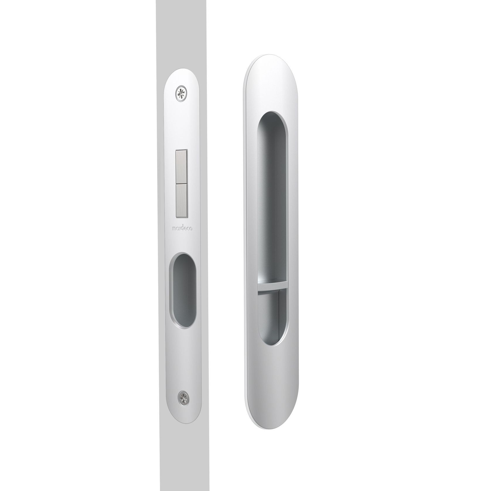 Oval M-Series 9004 Flush Pull Privacy Set gallery detail image