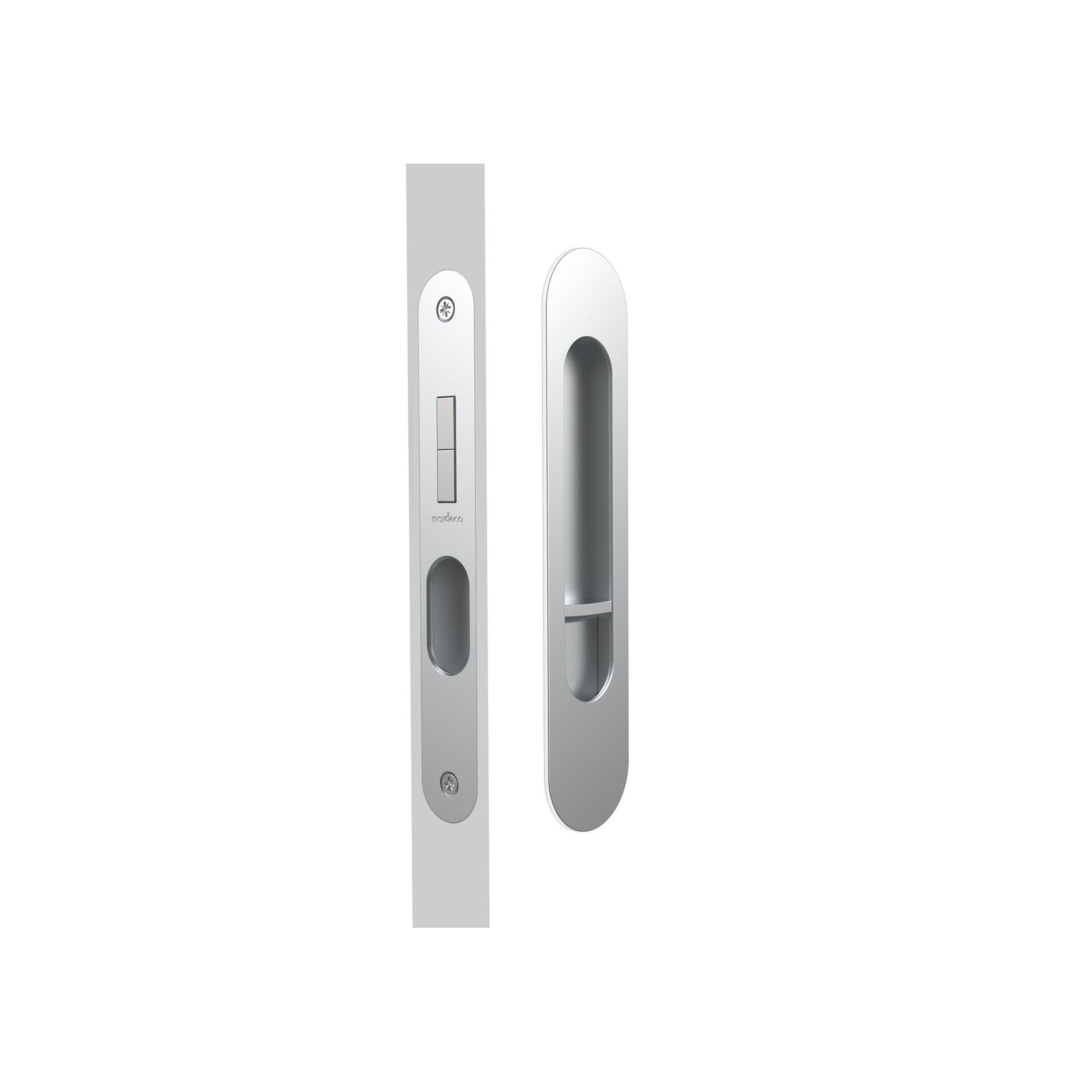 Oval M-Series 9004 Flush Pull Privacy Set gallery detail image