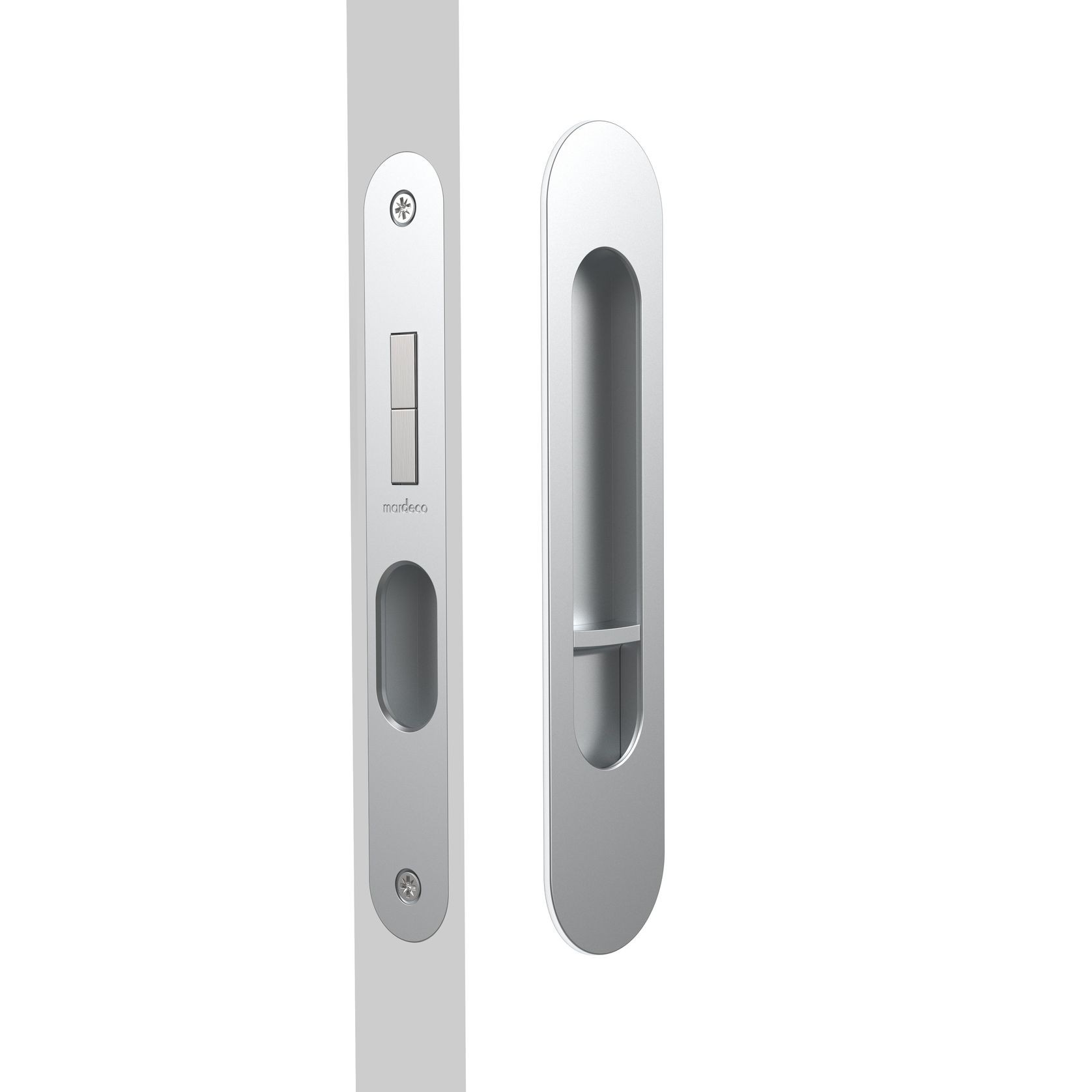 Oval M-Series 9004 Flush Pull Privacy Set gallery detail image