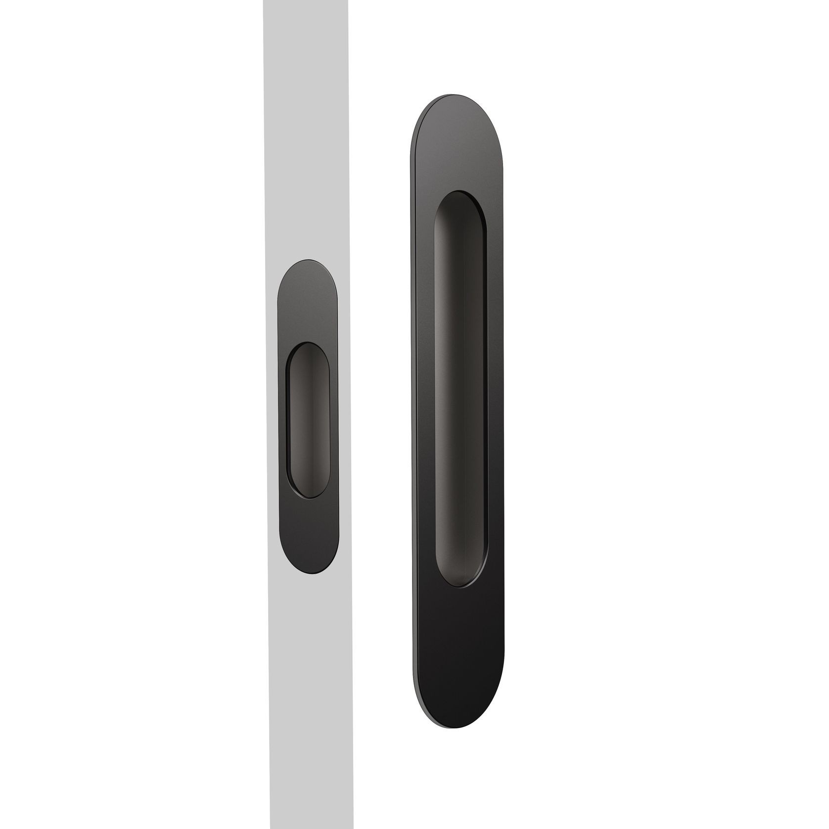 Mardeco Oval M-Series 9008 Flush Pull Set gallery detail image