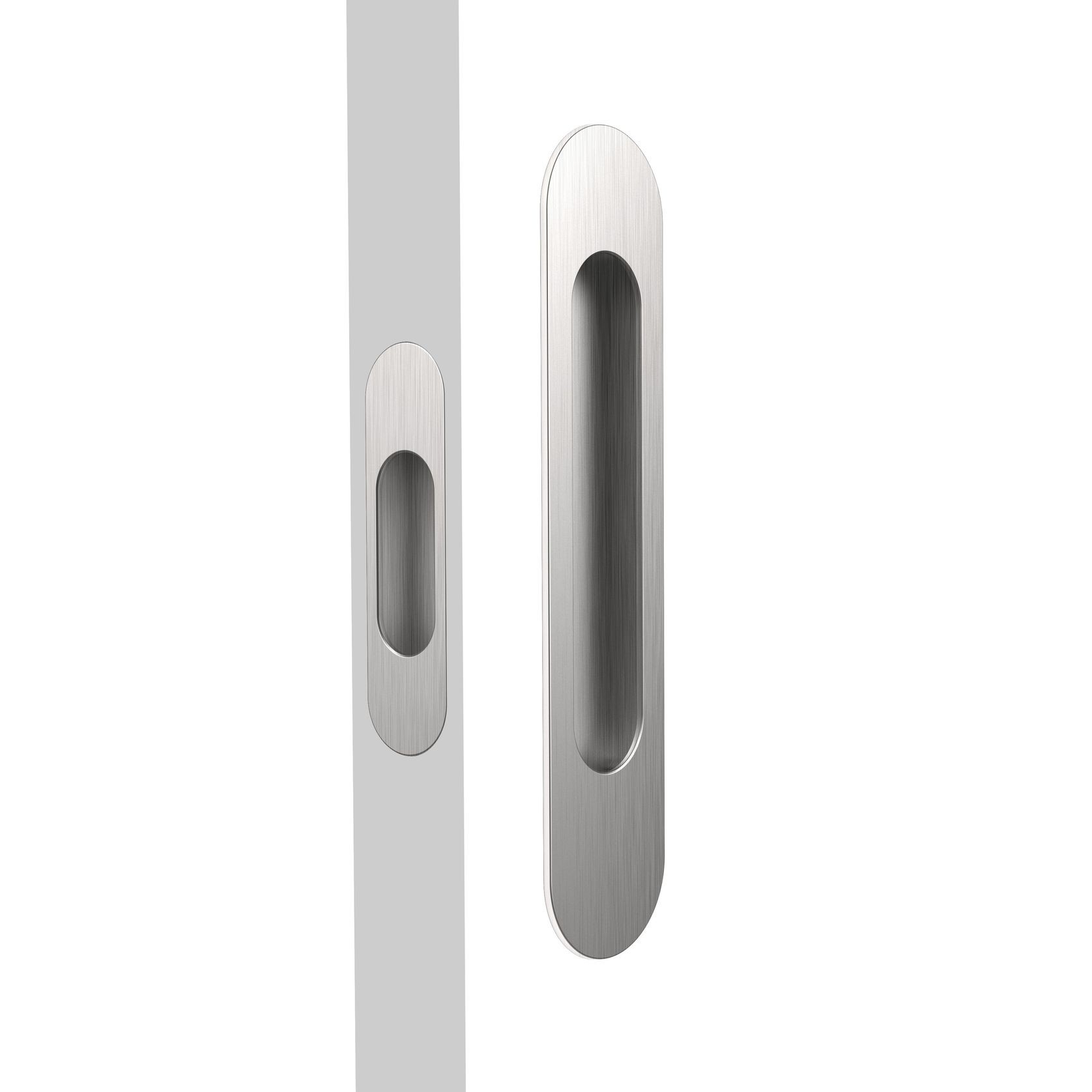 Mardeco Oval M-Series 9008 Flush Pull Set gallery detail image
