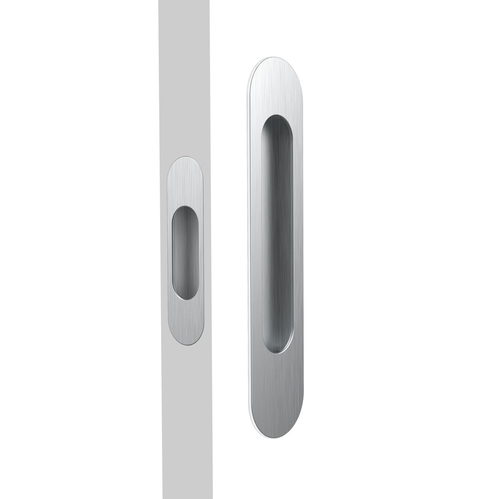 Mardeco Oval M-Series 9008 Flush Pull Set gallery detail image