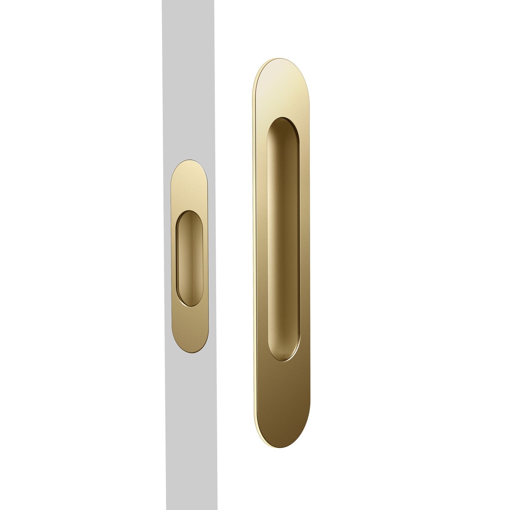Mardeco Oval M-Series 9008 Flush Pull Set gallery detail image
