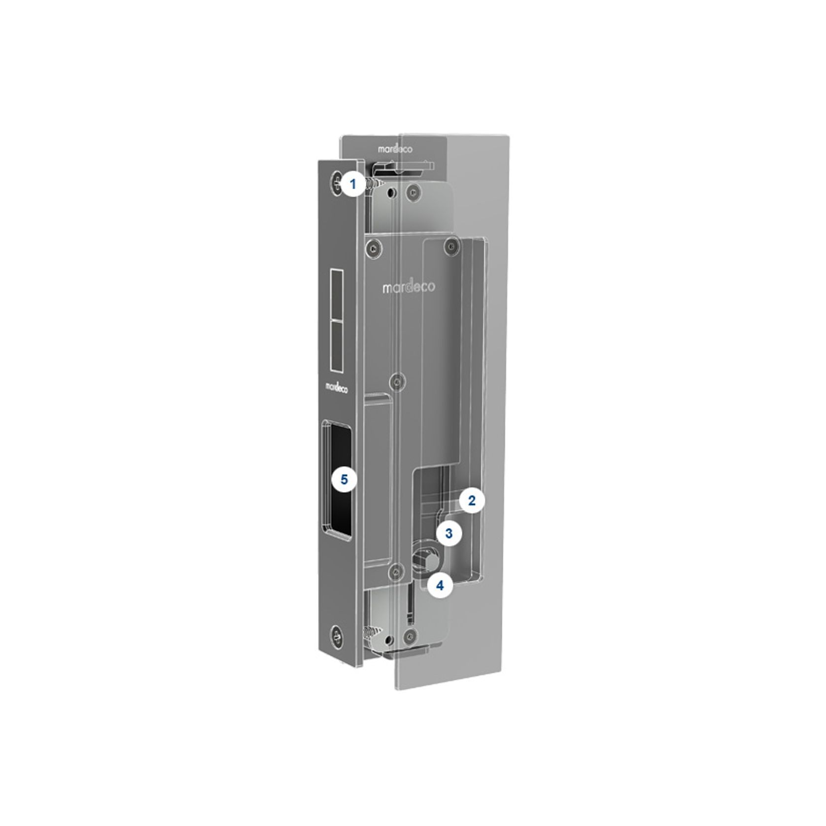 M-Series Flush Pull Privacy Set gallery detail image