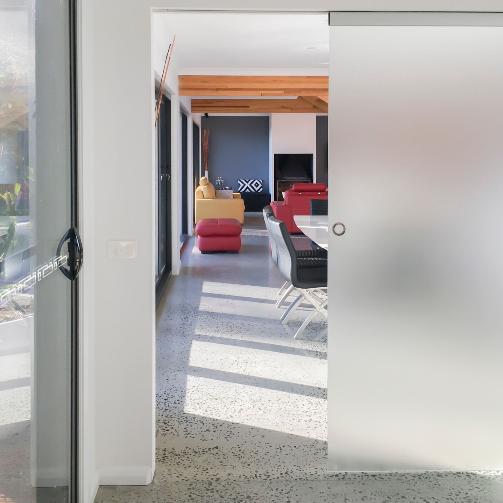 Frameless Glass Cavity Sliding Doors gallery detail image