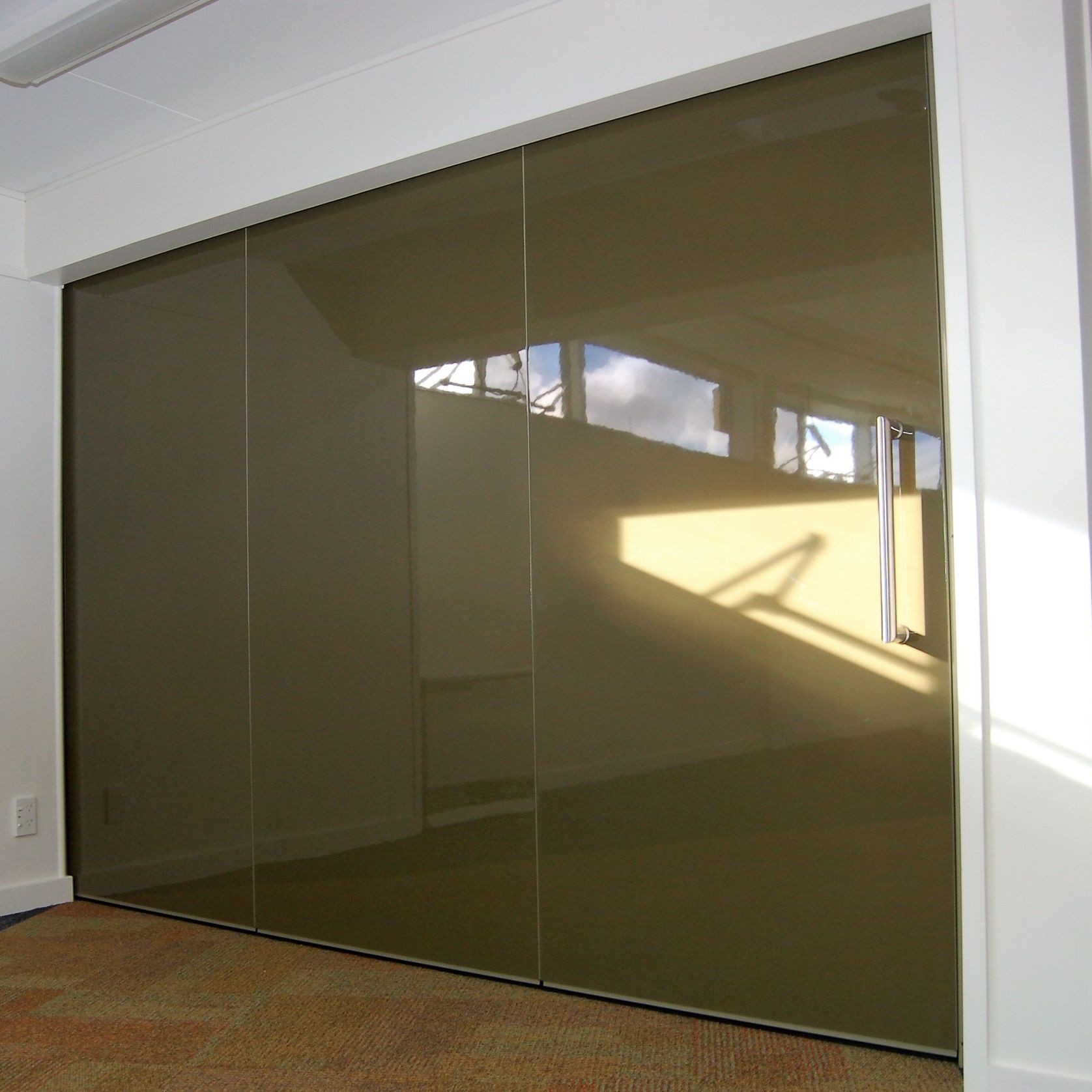 Acoustic Solid & Glass Sliding Doors gallery detail image