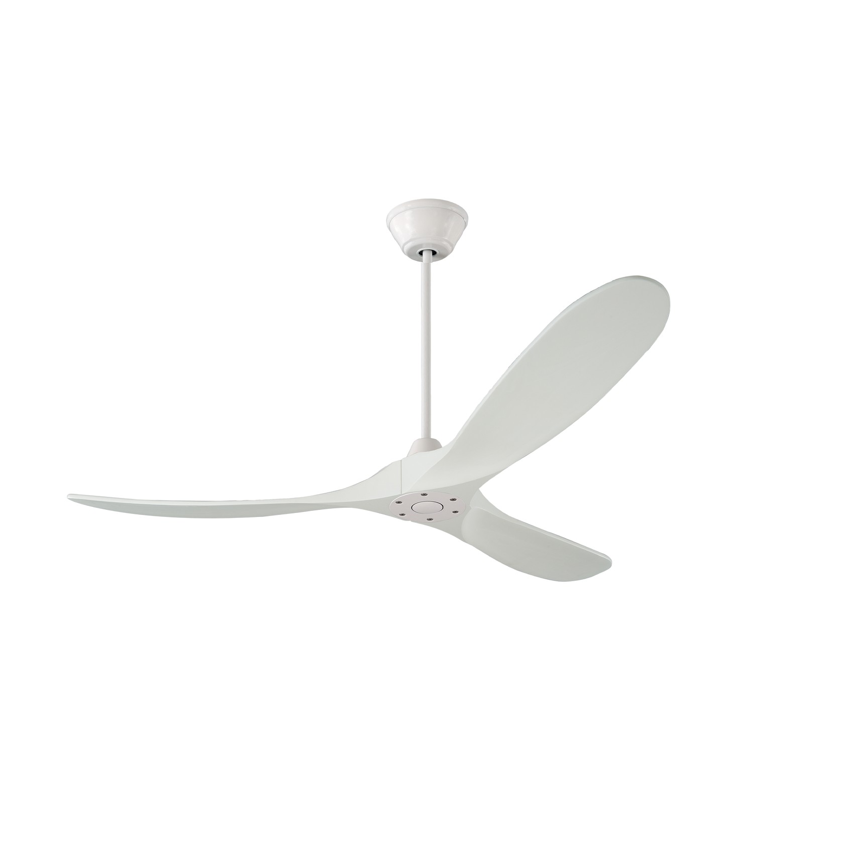 Milano Ceiling Fan Junior White With White Blade gallery detail image