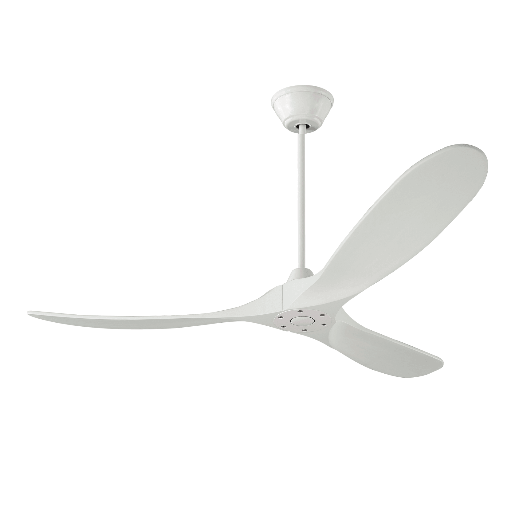 Milano Ceiling Fan Junior White With White Blade gallery detail image