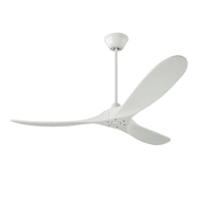 Milano Ceiling Fan Junior White With White Blade gallery detail image