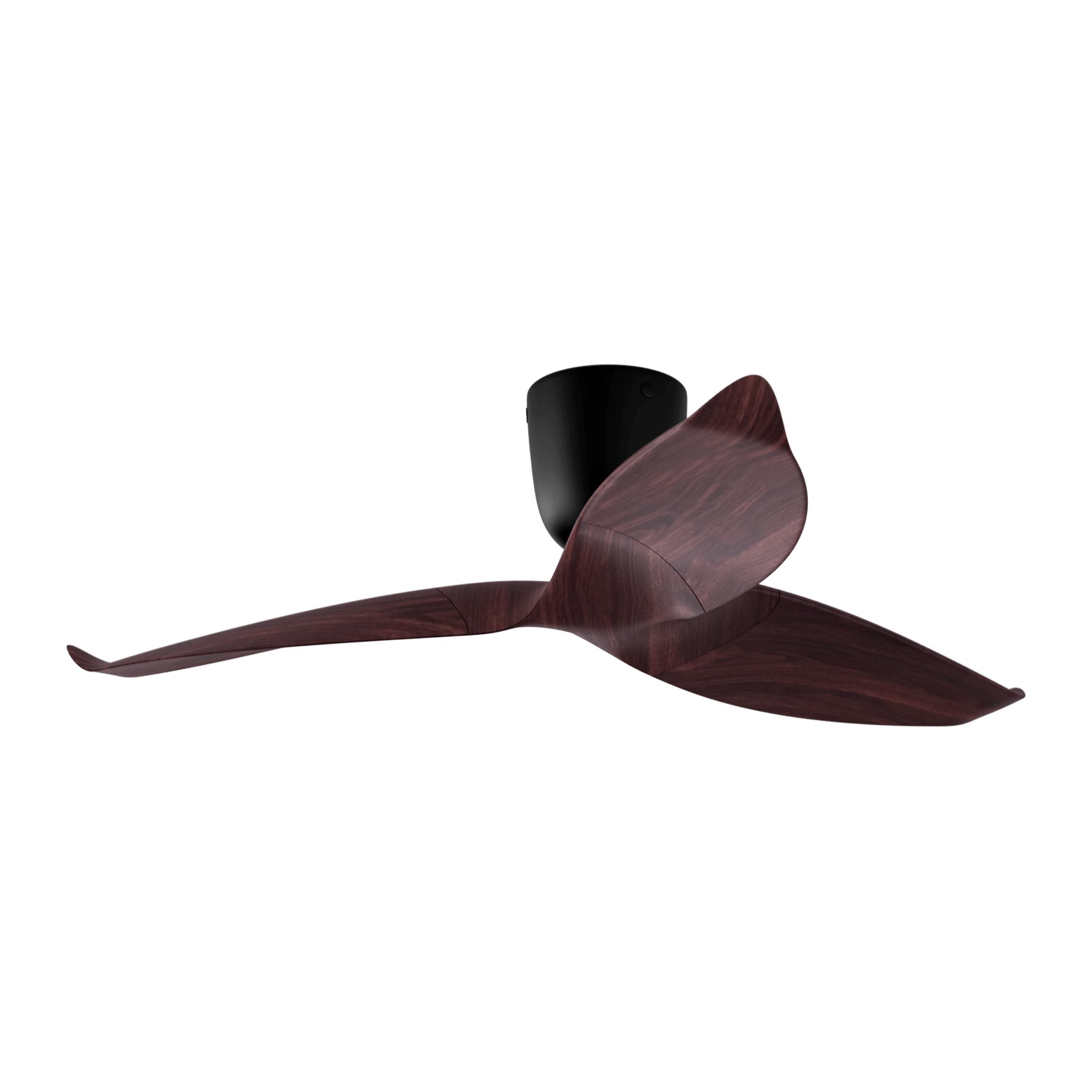 Aeratron AE3+ Ceiling Fan - Black/Dark Timber Finish gallery detail image