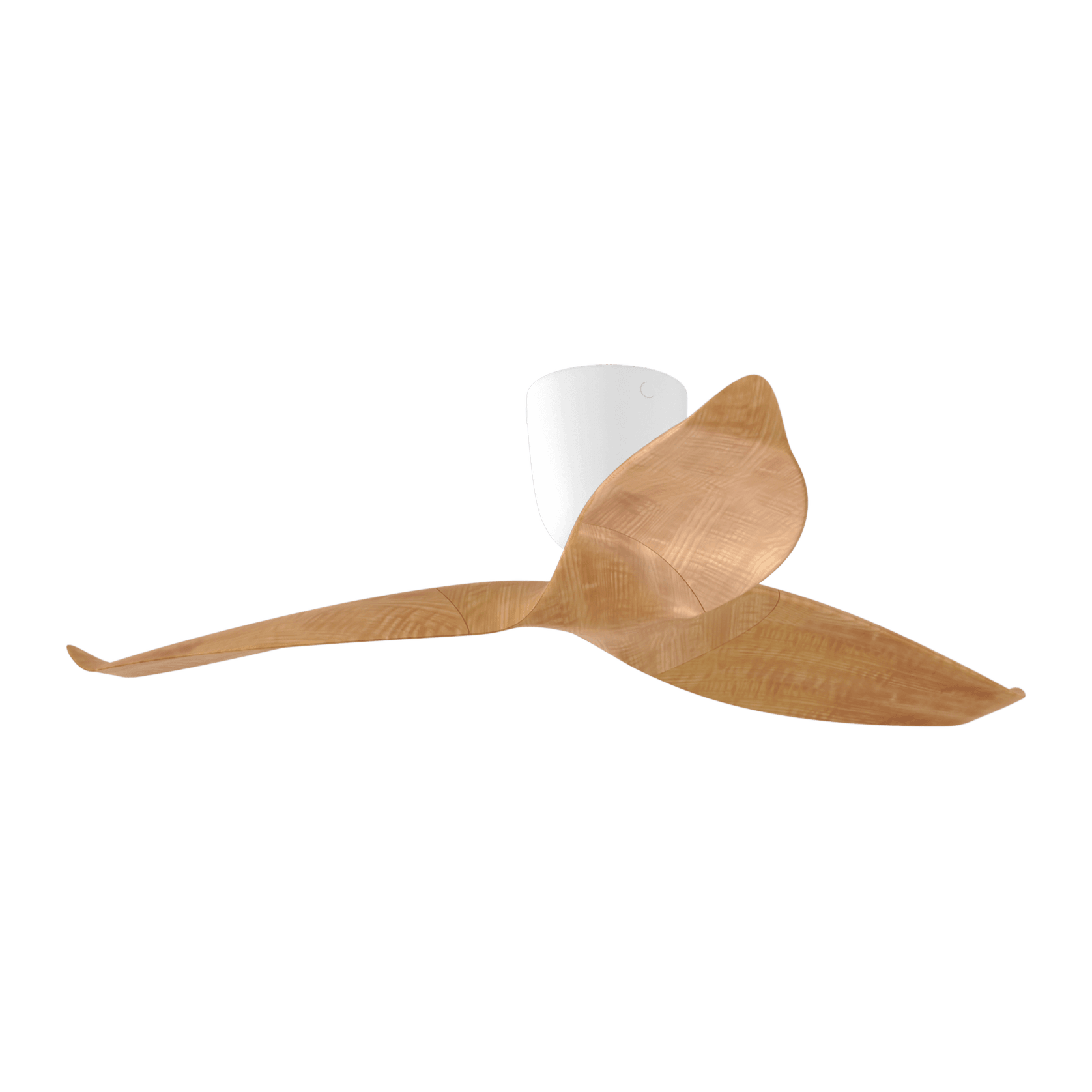 Aeratron AE3+ Ceiling Fan - White/Light Timber Finish gallery detail image