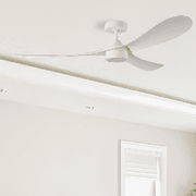 Milano SLIDER NOVA White (Solid Timber) Blade Fan - LE gallery detail image