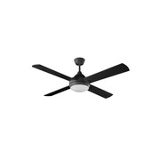 Milano Elite DC Black With (Dimmable LED) Light gallery detail image
