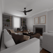 CloudFan Smart Indoor/Outdoor 3-Blade Ceiling Fan gallery detail image