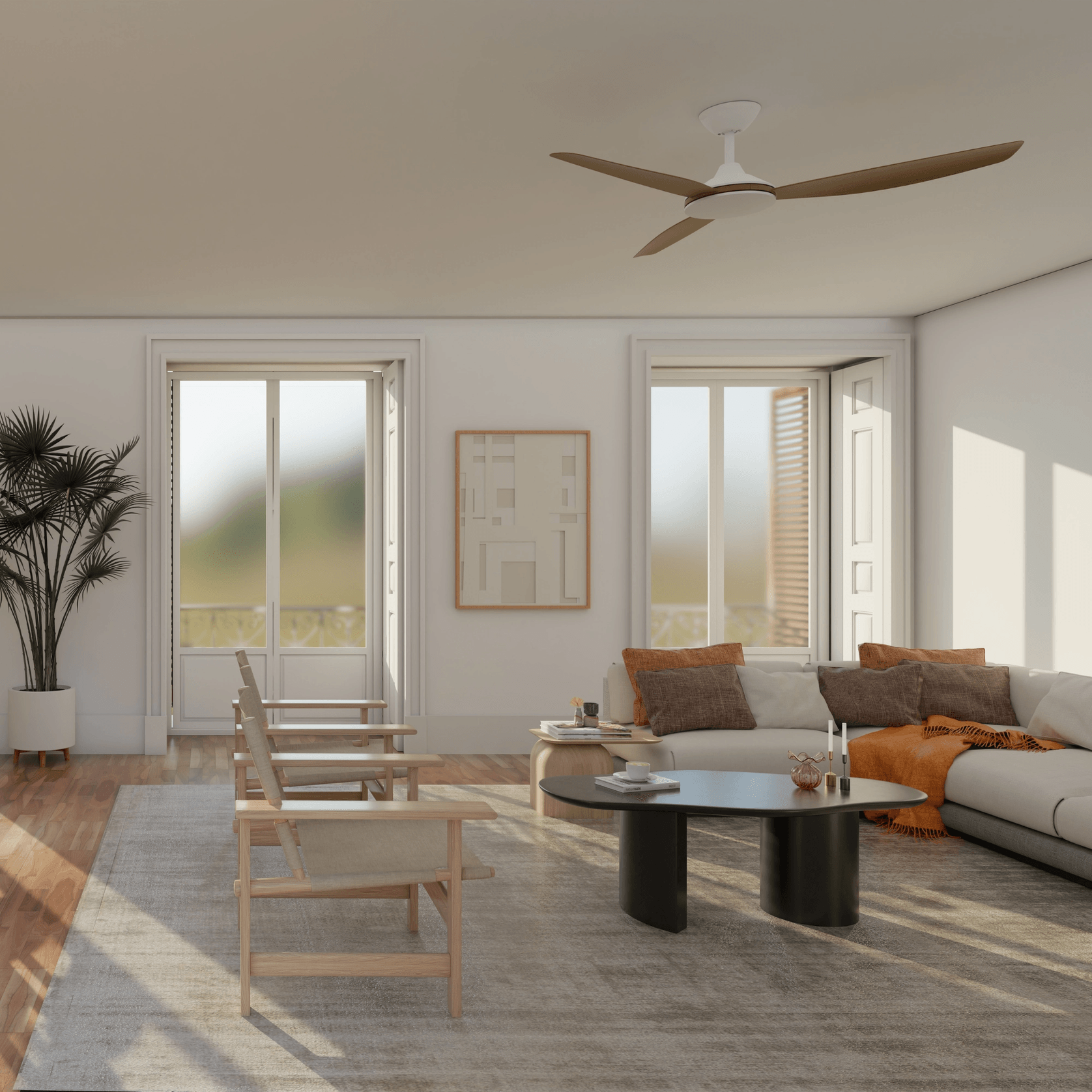 Condor Smart Indoor/Outdoor 3-Blade Ceiling Fan gallery detail image