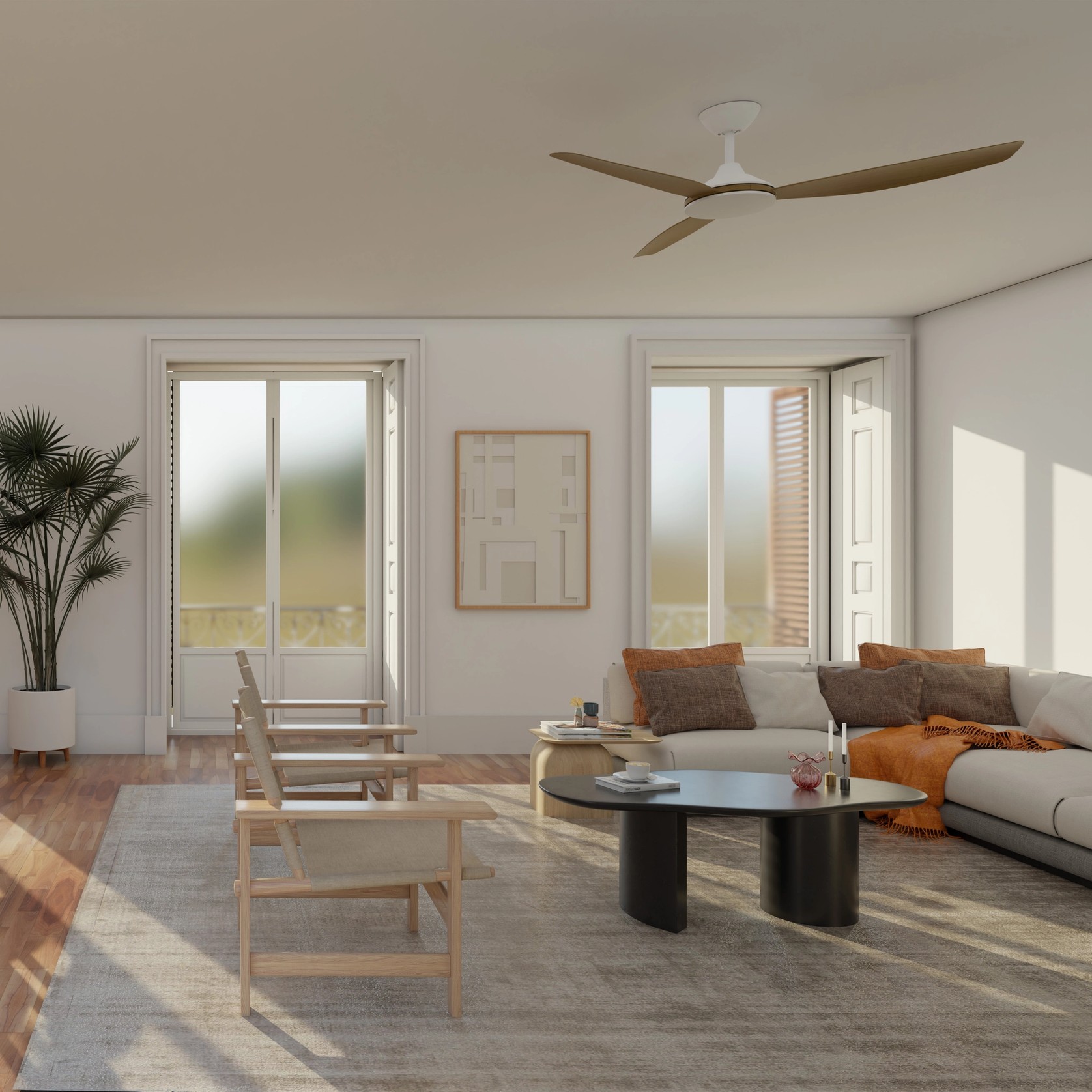 Condor Smart Indoor/Outdoor 3-Blade Ceiling Fan gallery detail image