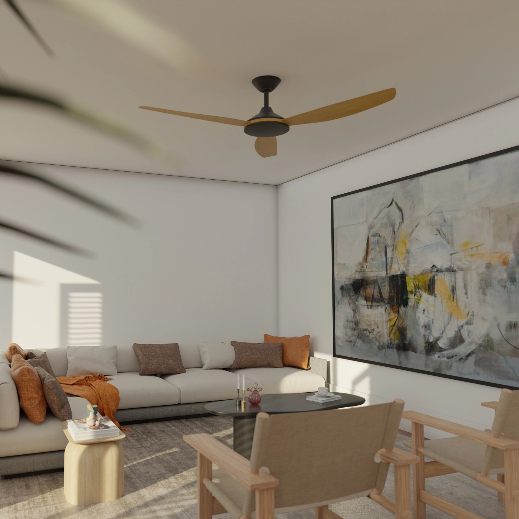 Condor Smart Indoor/Outdoor 3-Blade Ceiling Fan gallery detail image