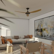 Condor Smart Indoor/Outdoor 3-Blade Ceiling Fan gallery detail image