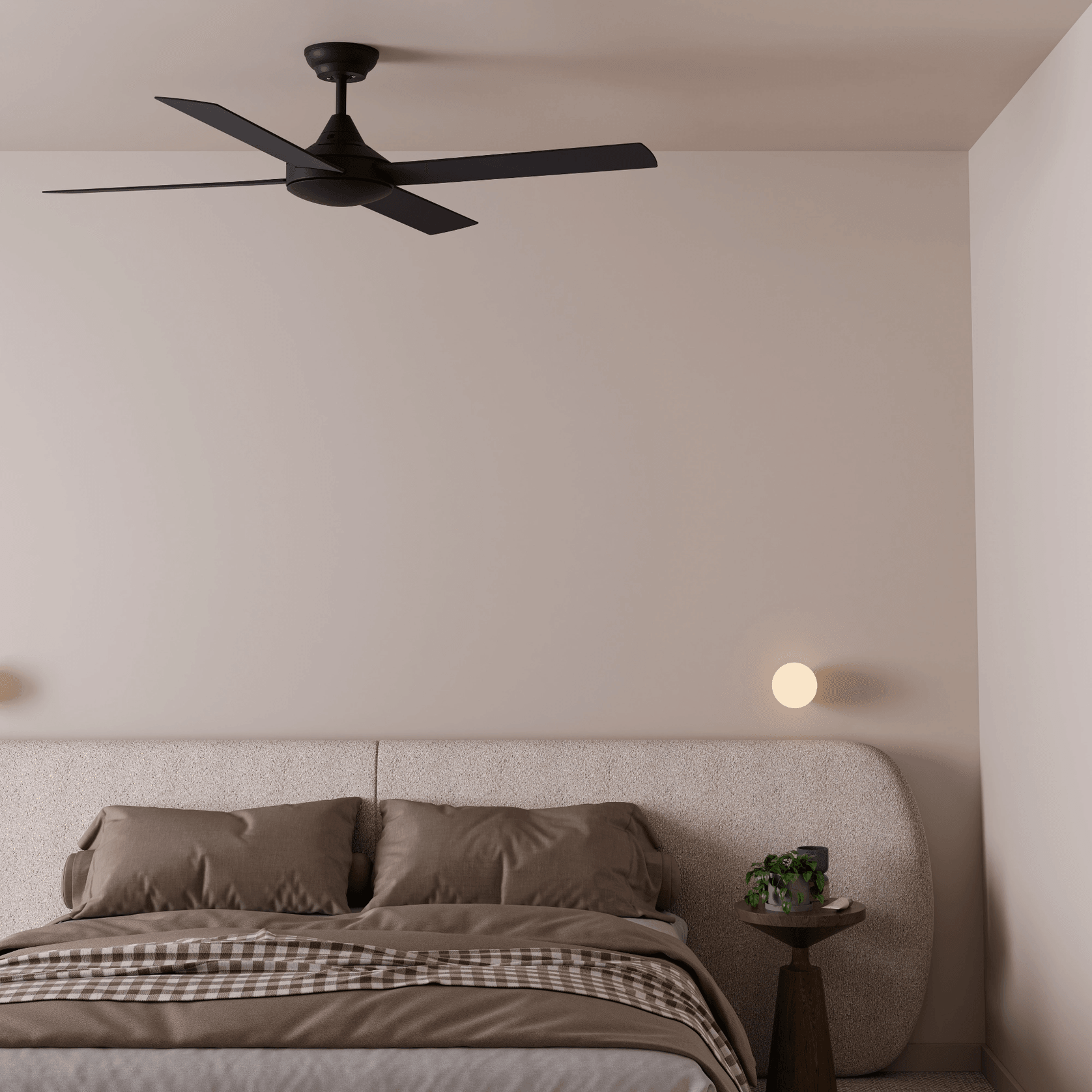 Heron 4-Blade Indoor/Outdoor Ceiling Fan gallery detail image