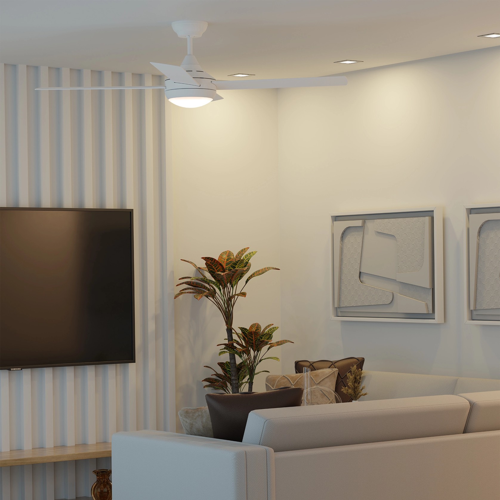 Kestrel Indoor/Outdoor 4-Blade Ceiling Fan gallery detail image