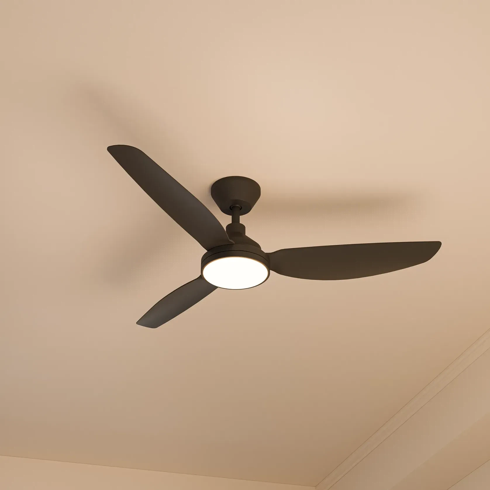 Sora Indoor/Outdoor Quick-Install 3-Blade Ceiling Fan gallery detail image