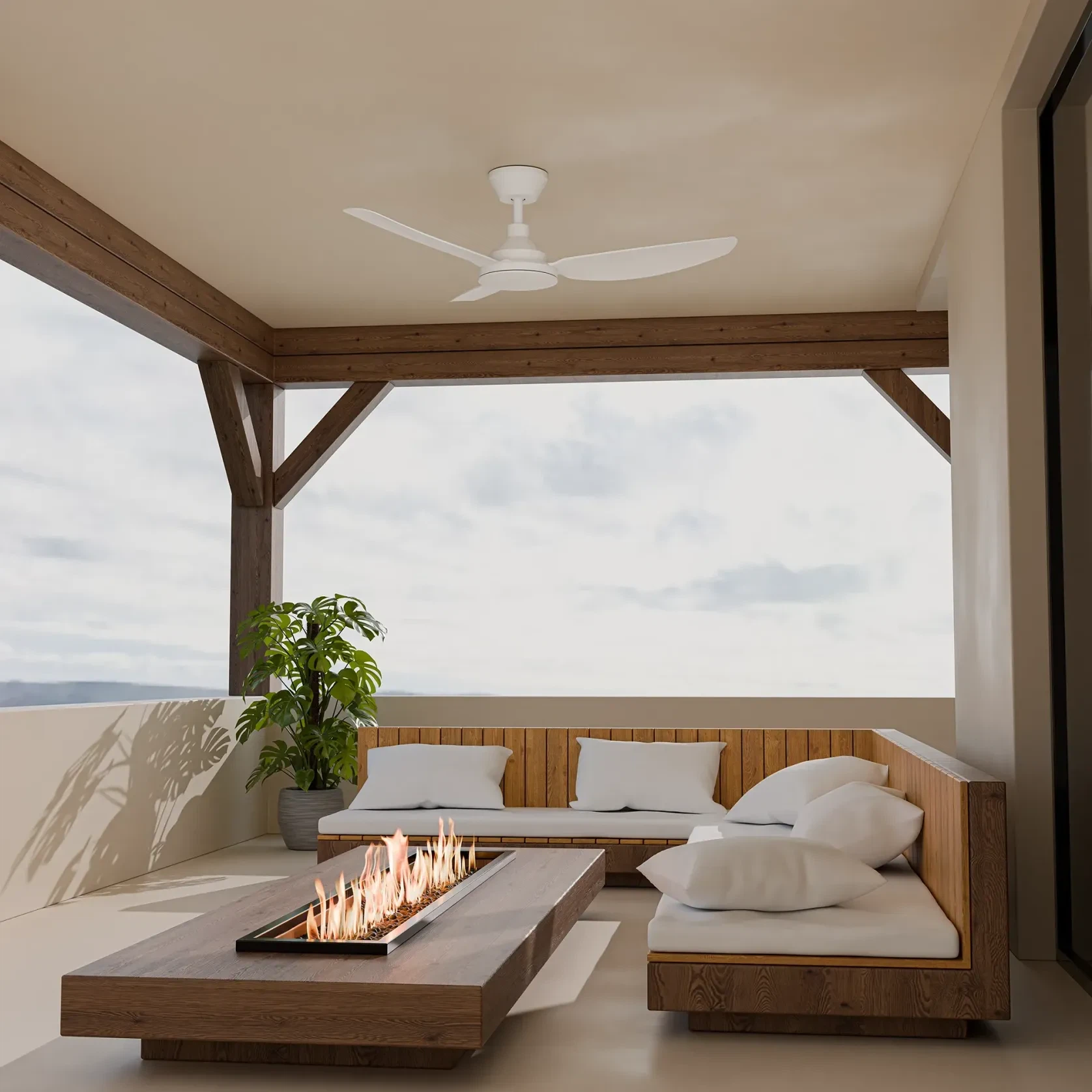 Clayfield Quick-Install 3-Blade Ceiling Fan gallery detail image