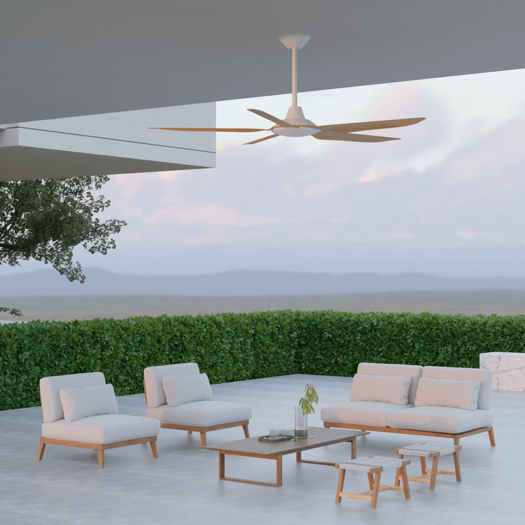 Storm 5-Blade Indoor/Outdoor Ceiling Fan gallery detail image