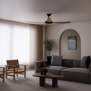 Vanga Smart Indoor/Outdoor 4-Blade Ceiling Fan gallery detail image