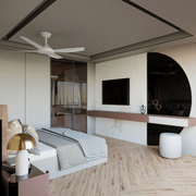 Vanga Smart Indoor/Outdoor 4-Blade Ceiling Fan gallery detail image