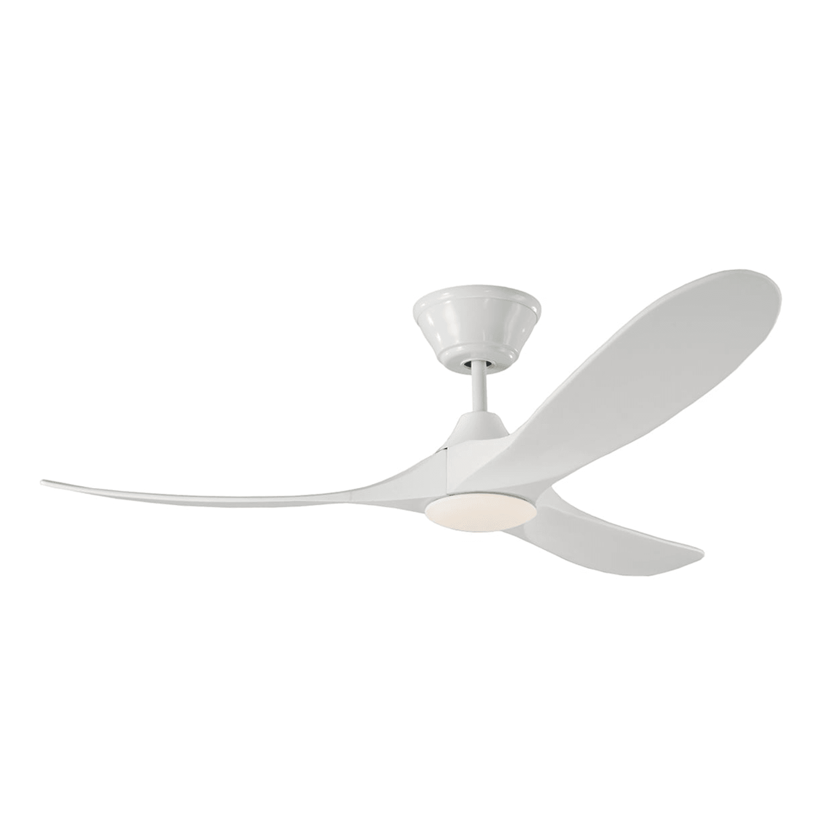 Milano SLIDER NOVA White (Solid Timber) Blade Fan - LE gallery detail image