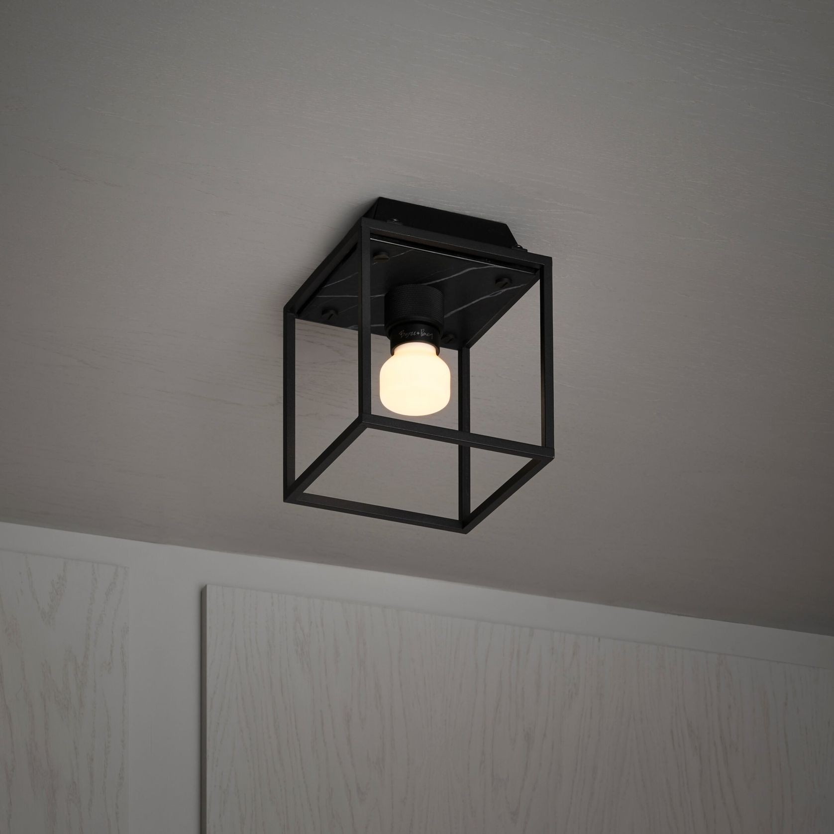 Caged Ceiling Light - Small | Buster + Punch gallery detail image