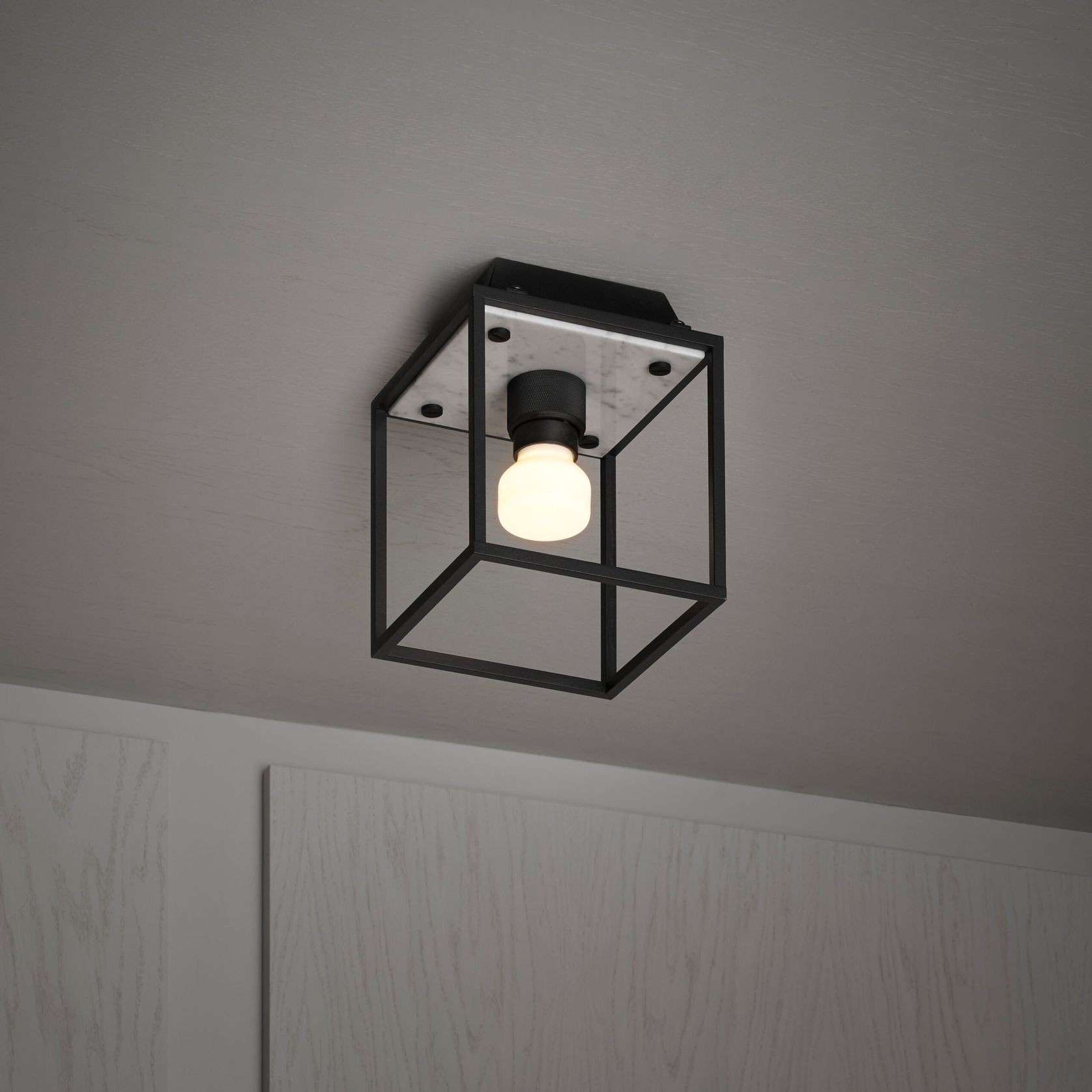 Caged Ceiling Light - Small | Buster + Punch gallery detail image