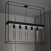 Caged Ceiling Light 5.0 gallery detail image