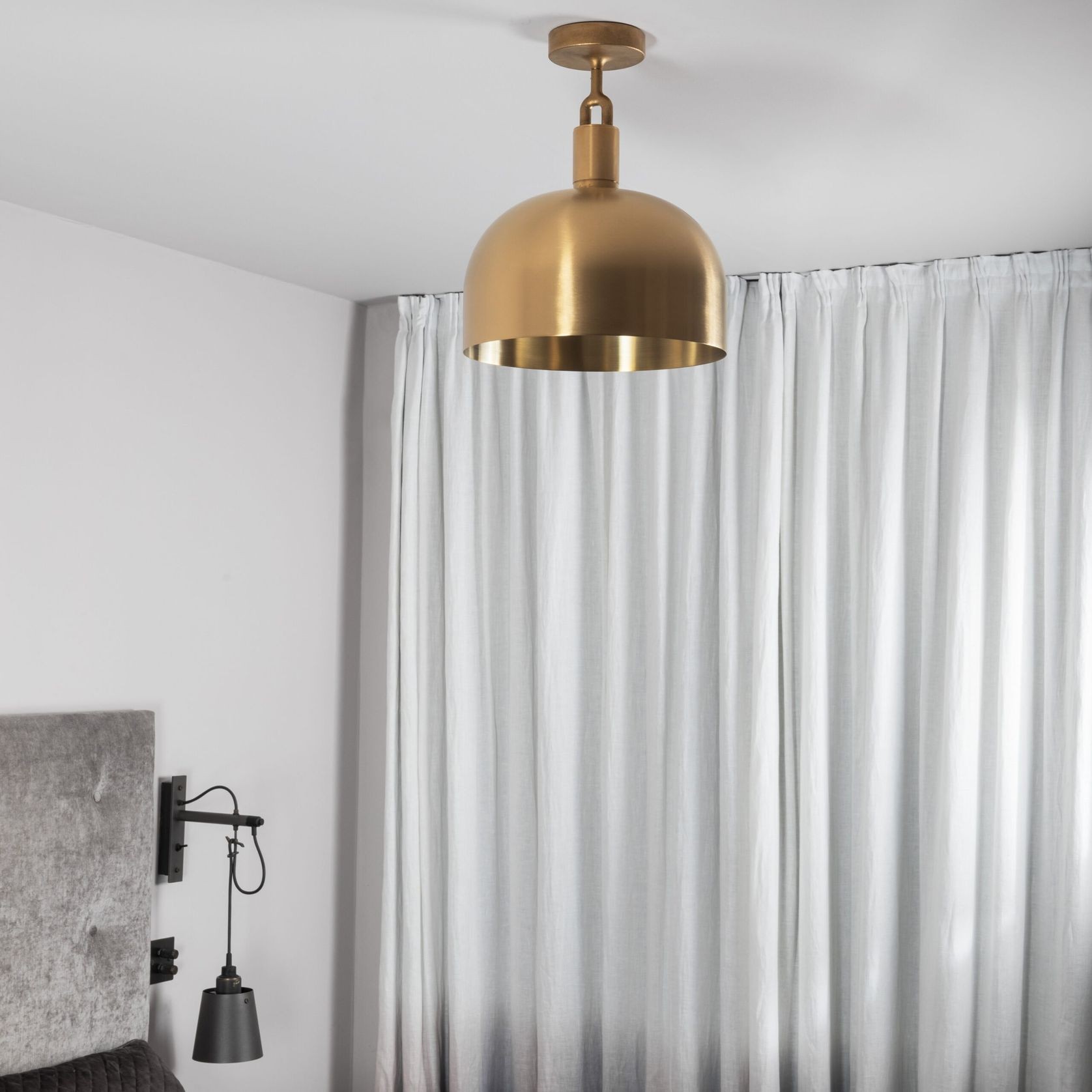Shade Forked Ceiling Light gallery detail image