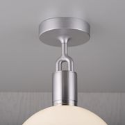 Forked Globe Ceiling Light | Opal gallery detail image