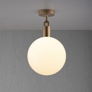 Forked Globe Ceiling Light | Opal gallery detail image
