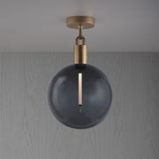Forked Globe Ceiling Light | Smoked gallery detail image