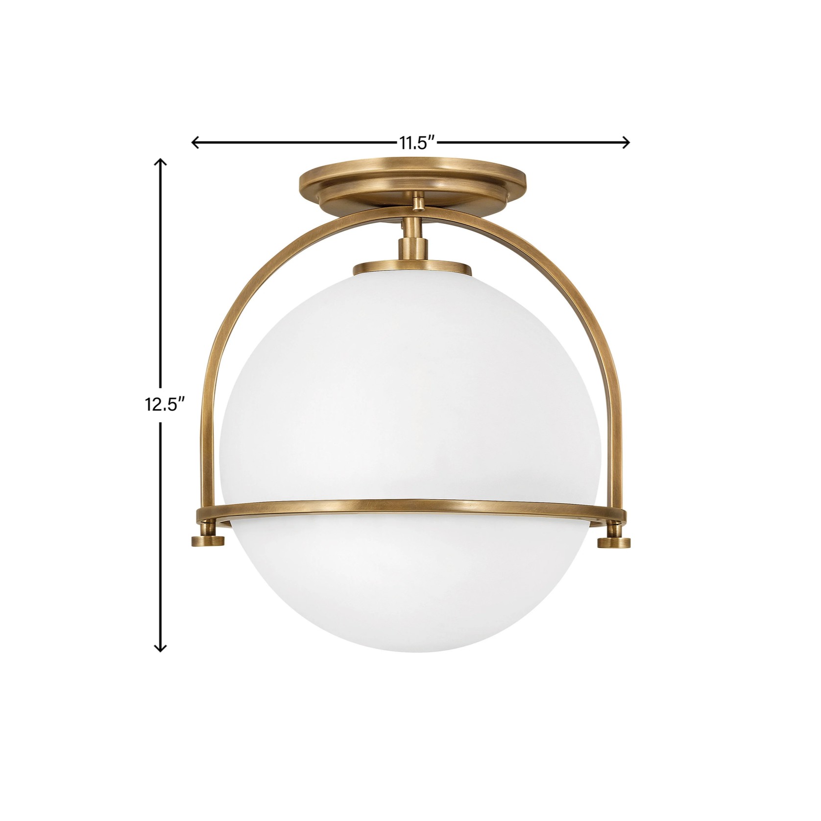 Hinkley Somerset 1L Semi-Flush Mount gallery detail image