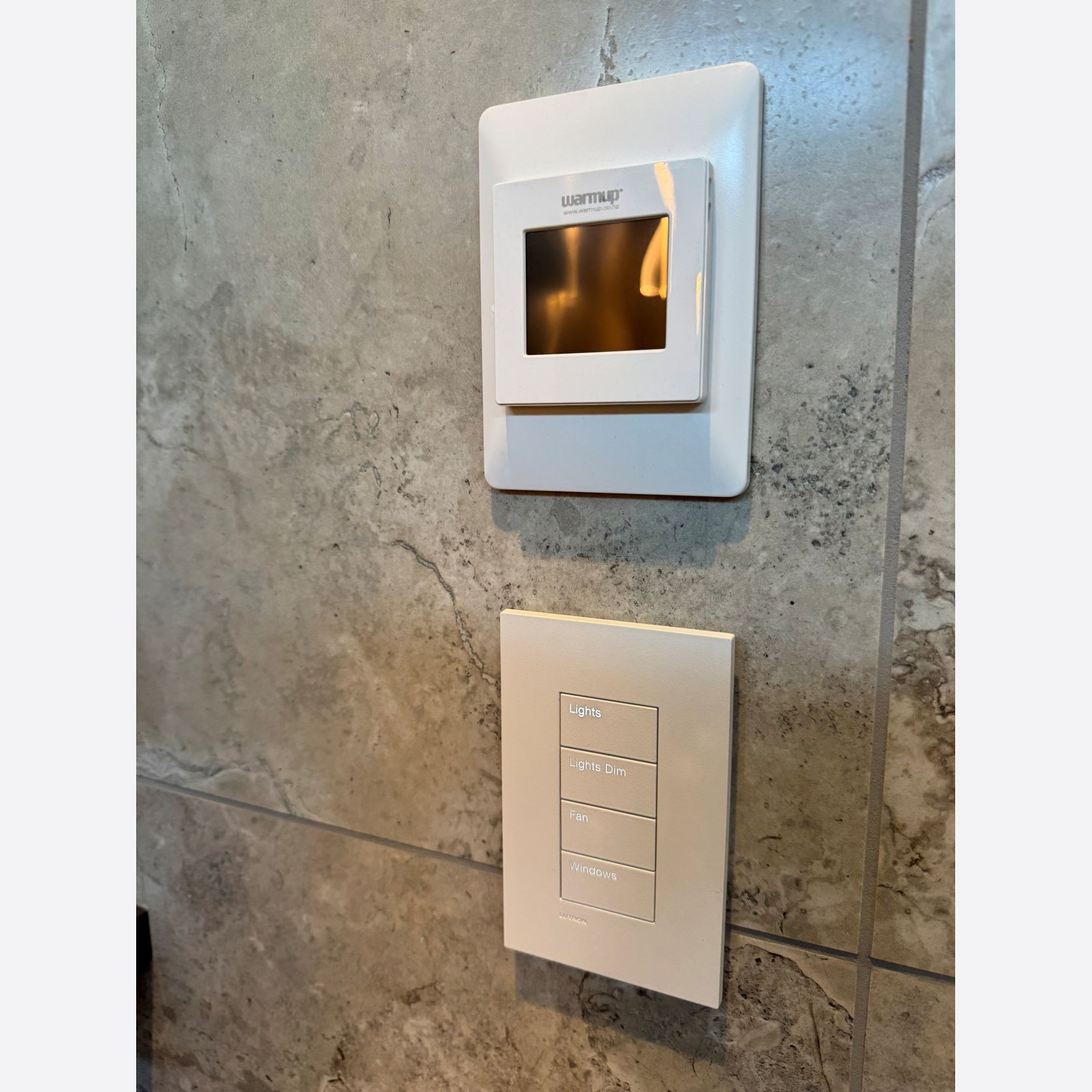 Warmup Colour Touch Voice & Wi-Fi Thermostat gallery detail image