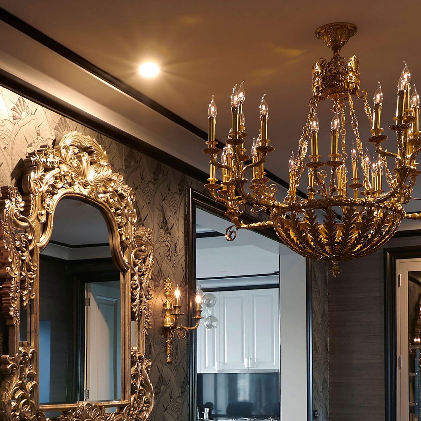 French Basket Chandelier gallery detail image