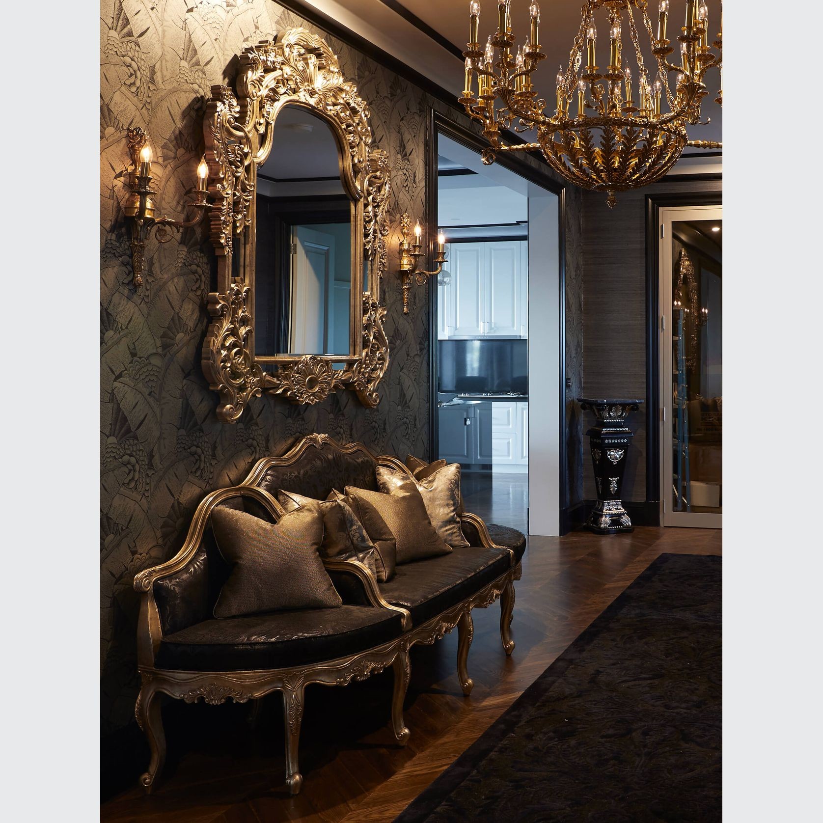 French Basket Chandelier gallery detail image